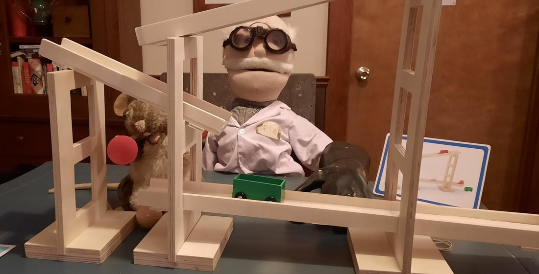 Boomer & Dr. Fizz, creating fun engineering experiments.